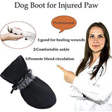 Pawz Waterproof Dog Boots - Large - Black