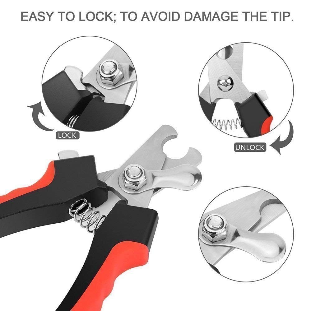 Smarty Pet Stainless Steel Nail Clipper (Color May Vary)