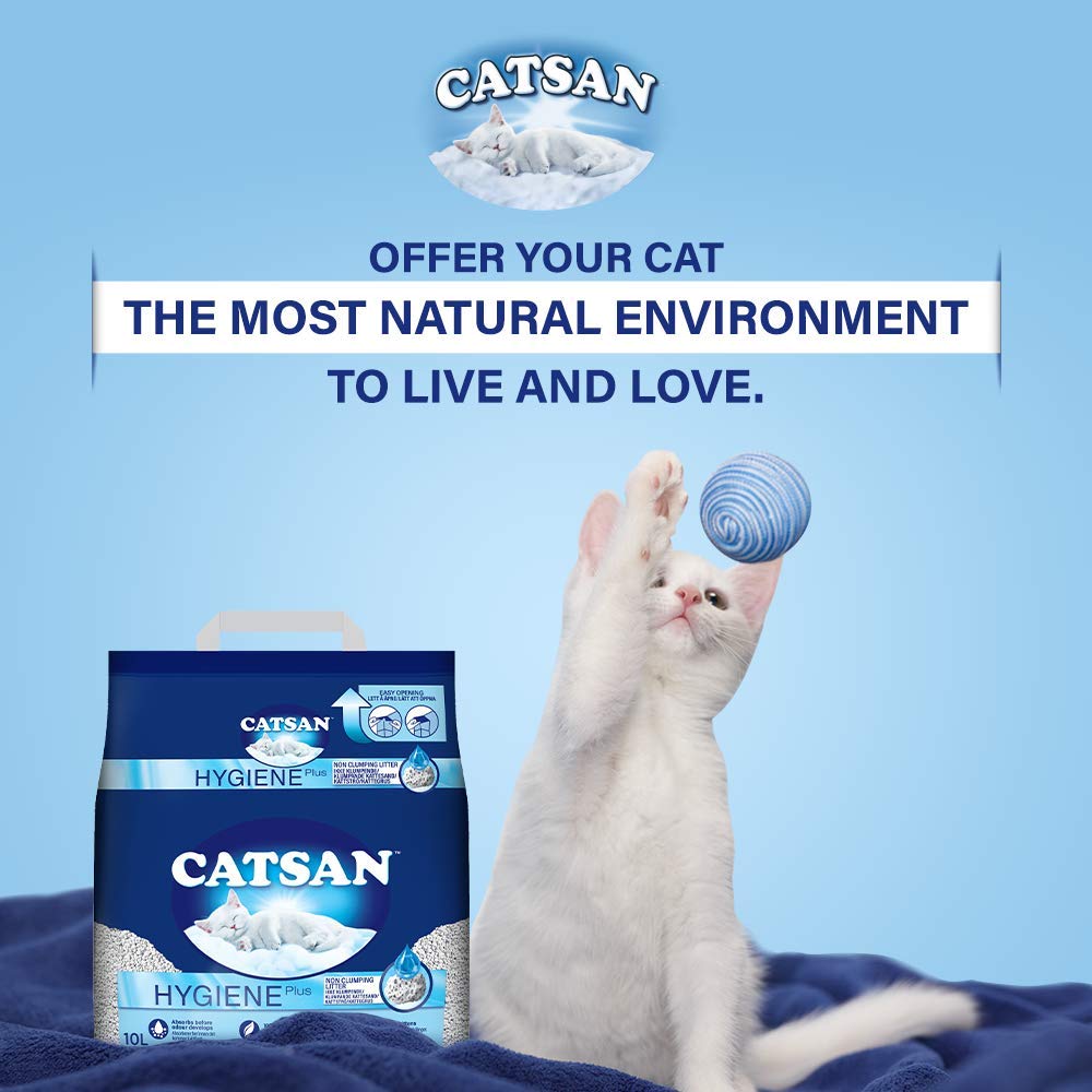 Catsan Hygiene Plus Non Clumping 100% Natural Cat Litter