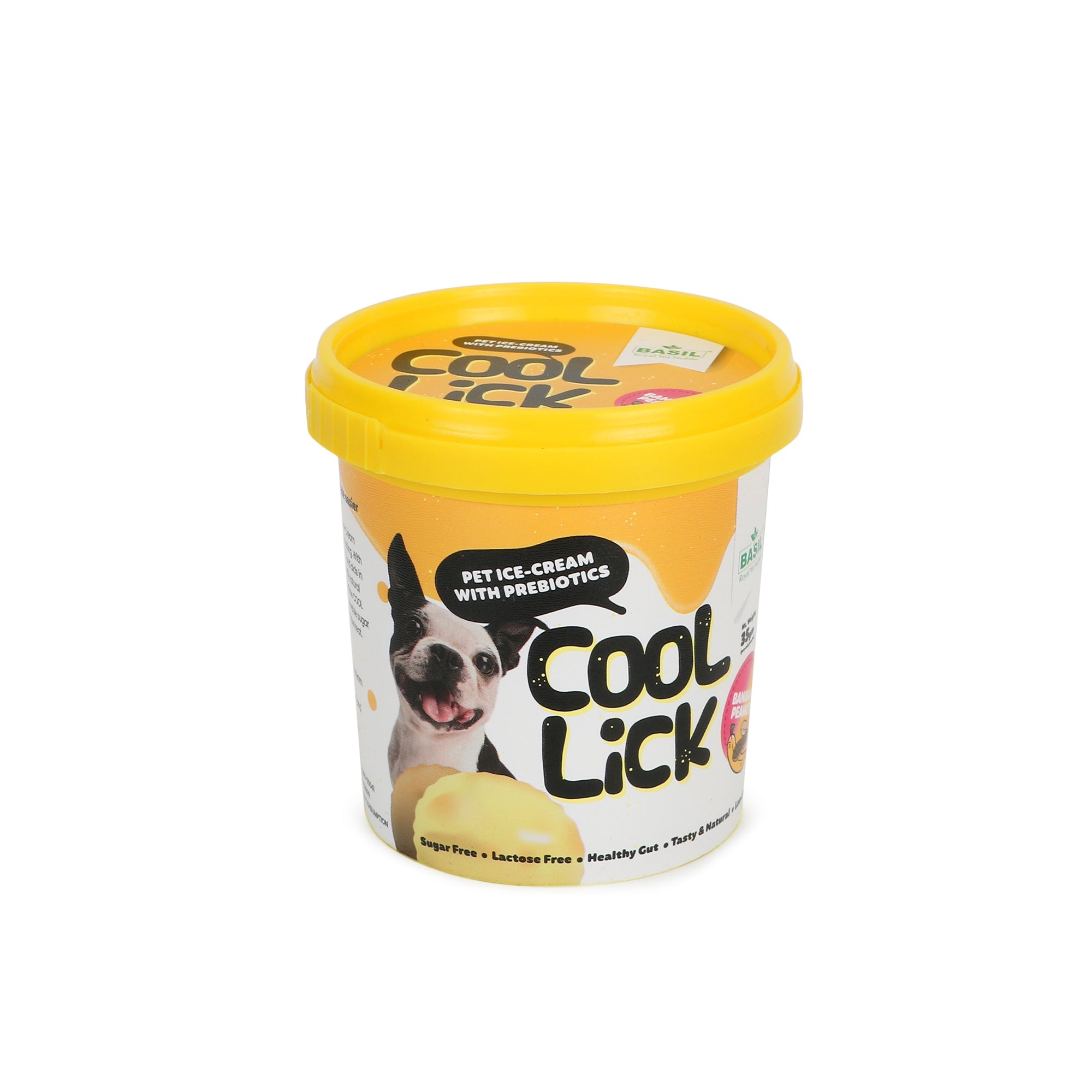 Basil Cool Lick With Added Prebiotics Ice Cream For Dogs