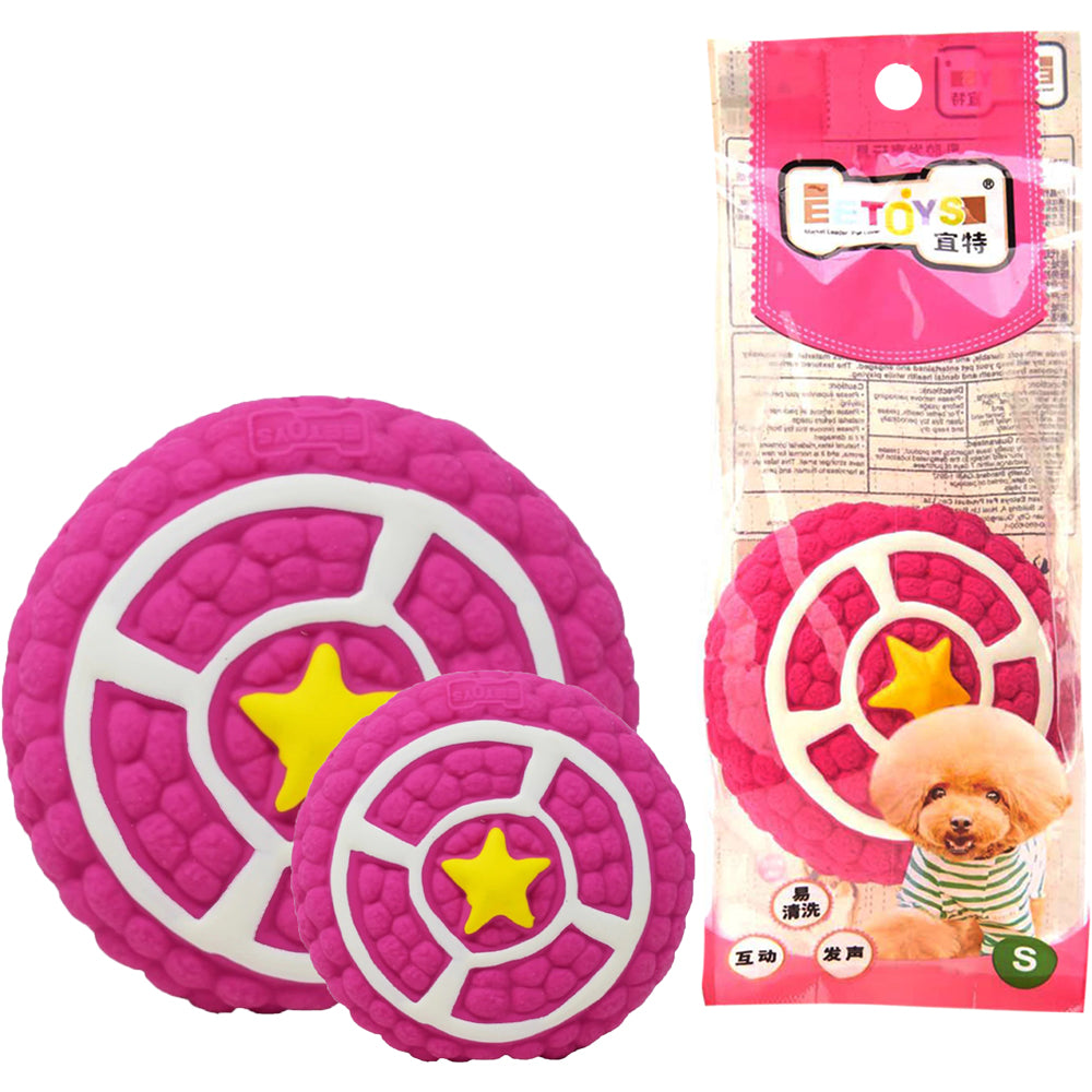 EE Toys Latex Squeaky Pie Toy