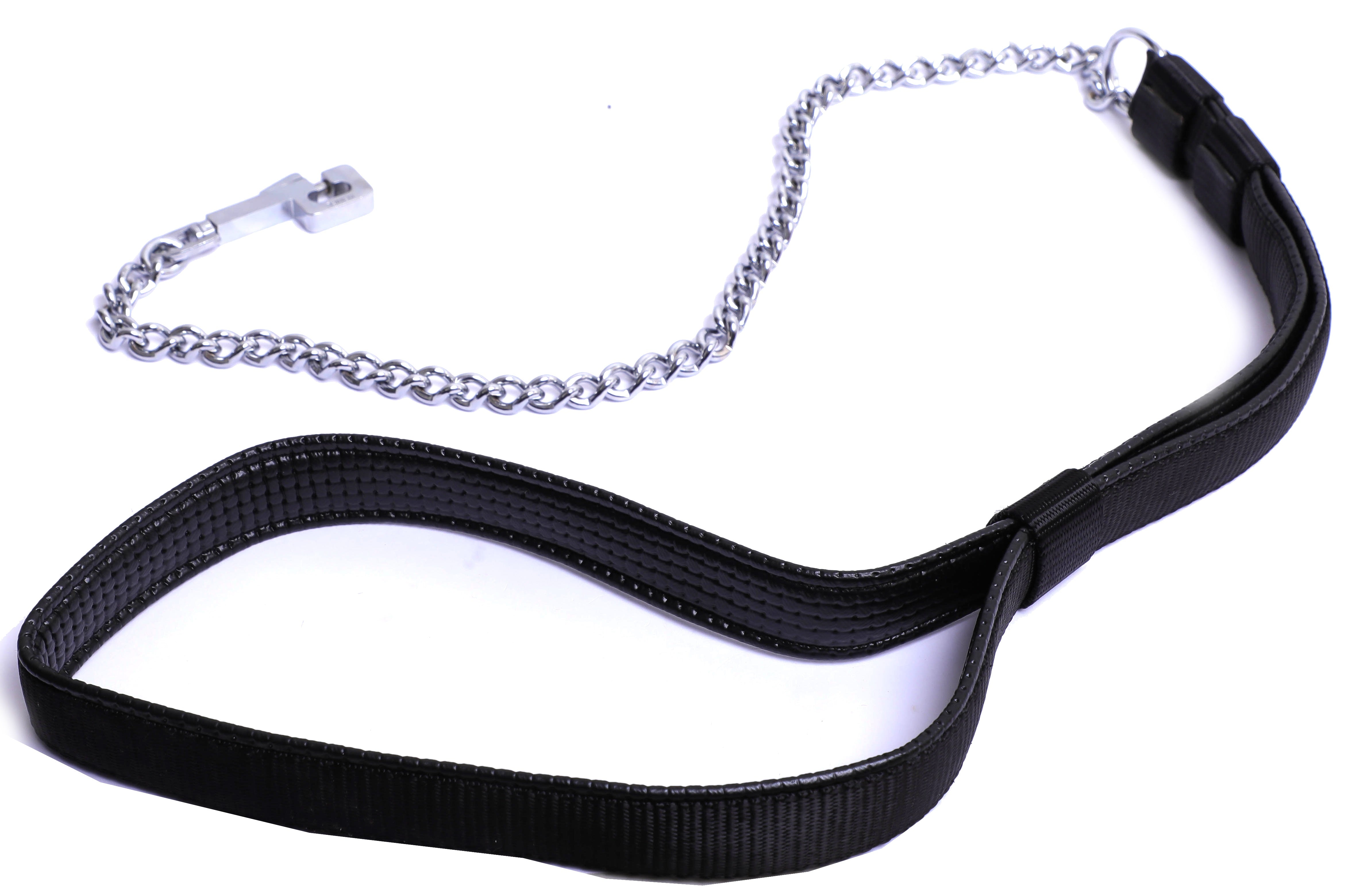 Kennel Foam Padded Soft Nylon Chain Leash No.1(4mm)(1 1/4")
