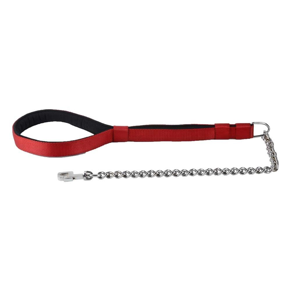 Kennel Padded Nylon Chain Leash No.0(5mm) (20") (1 1/4")