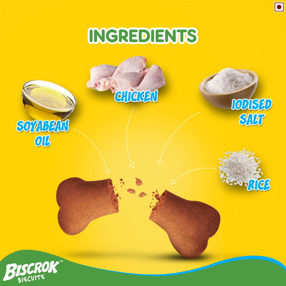 Pedigree : Biscrok Dog Biscuits – Chicken Flavour (Trial Pack)
