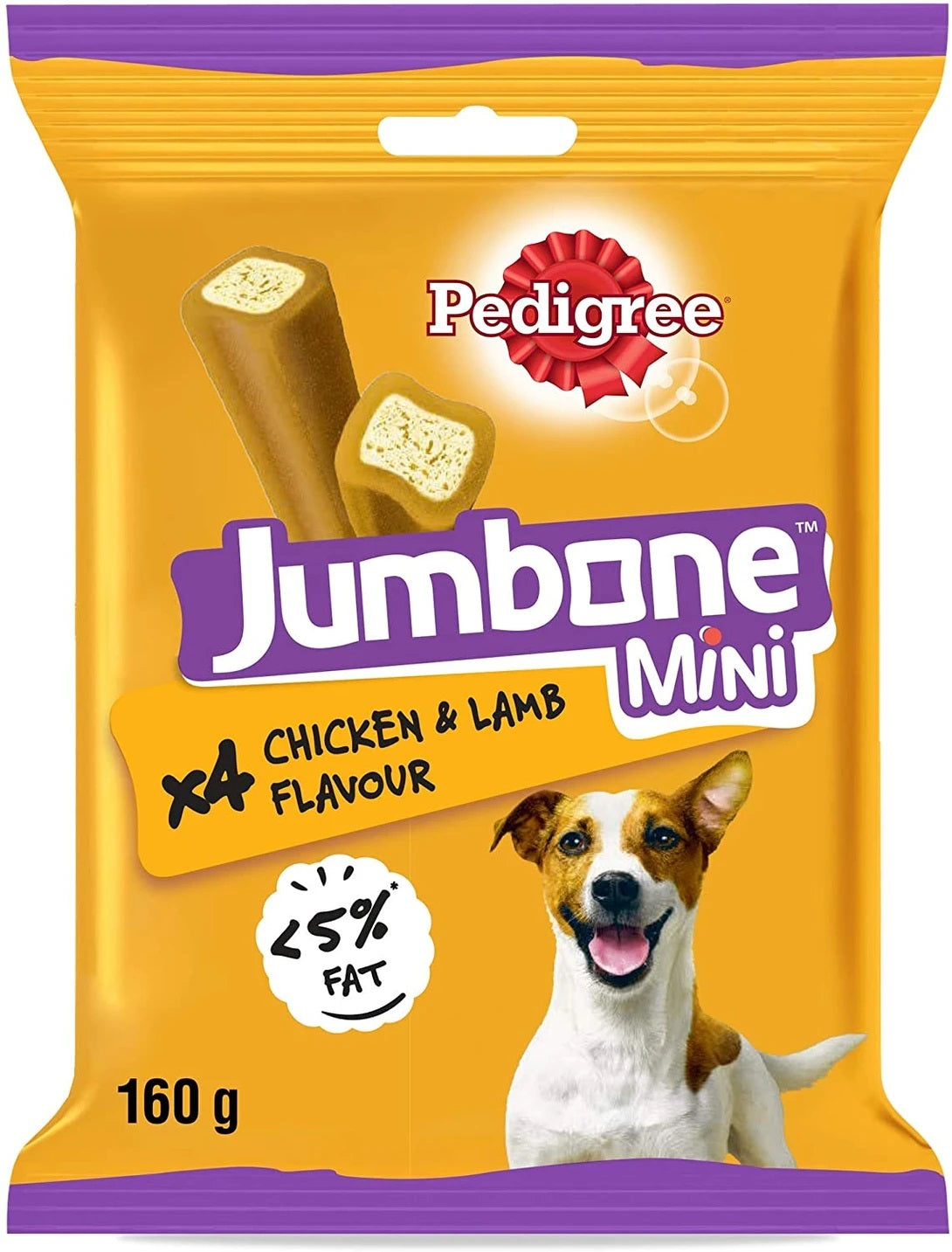 xx Pedigree Jumbone Mini with Chicken & Lamb Flavour discontinue