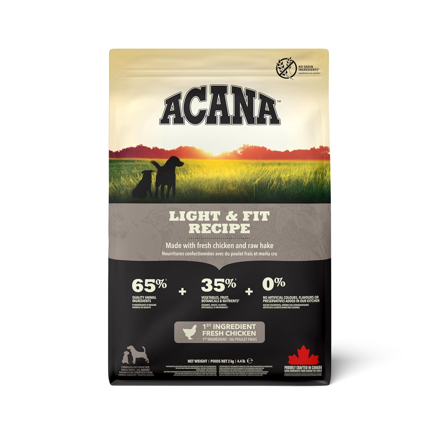 Acana Light & Fit Adult Dog Dry Food
