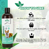 Basil Ph Balance Anti Dandruff Dog Shampoo