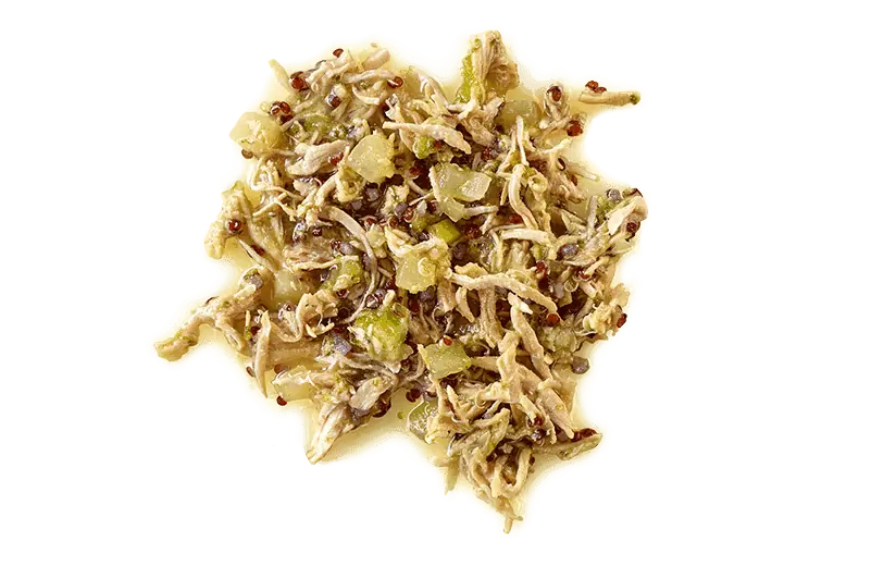 Applaws Taste Toppers Chicken Breast With Broccoli, Apple & Quinoa In Broth Pouch