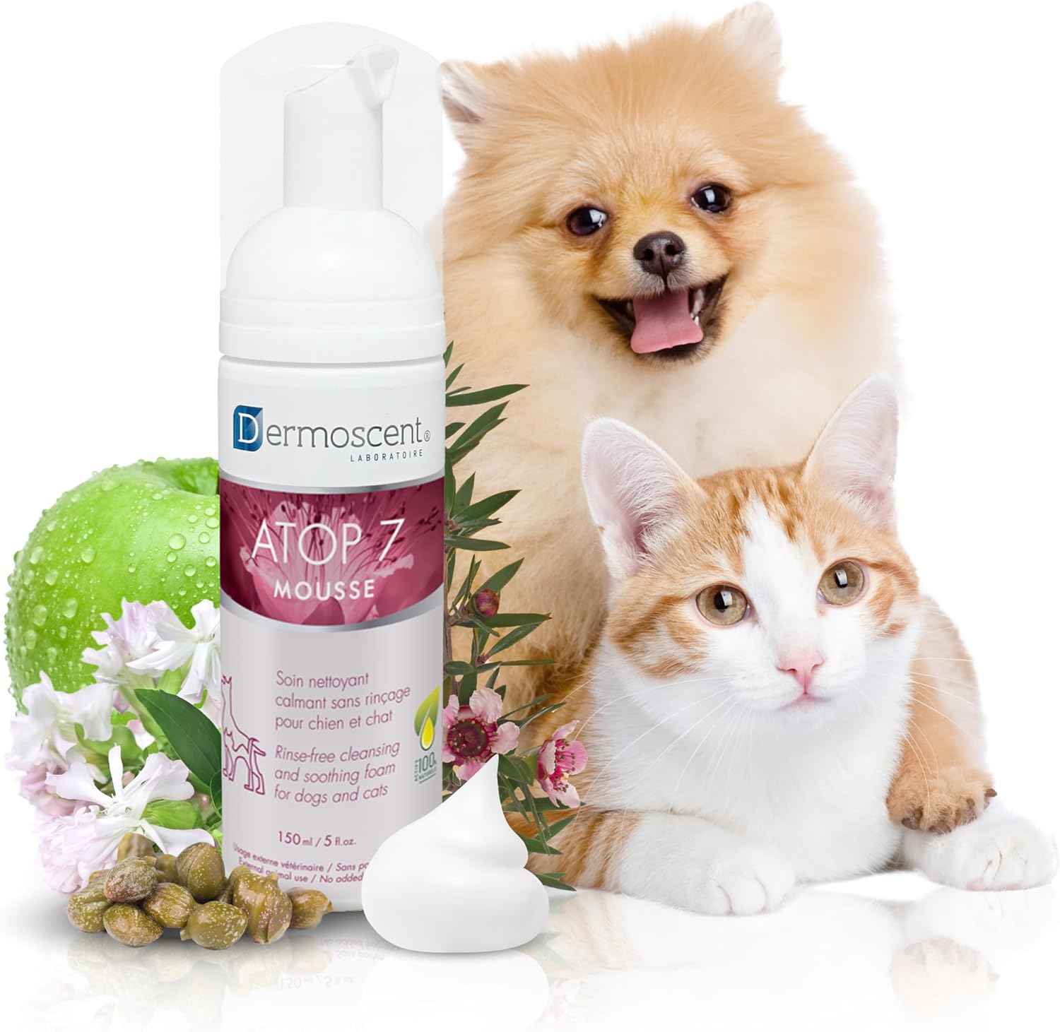 Dermoscent Atop 7 Mousse Cleansing Foam For Dog & Cat