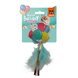 Fofos Birthday Balloon Cat Toy