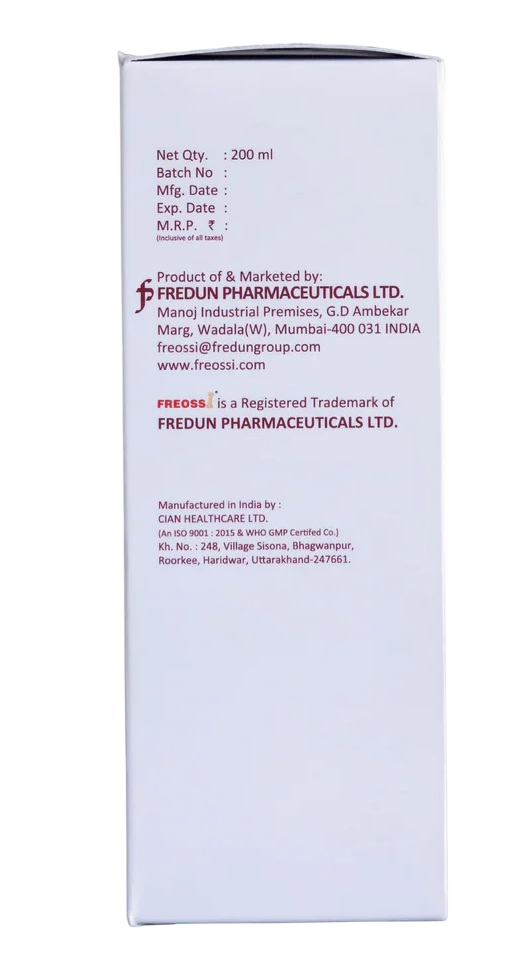 Freossi Bladfre Syrup