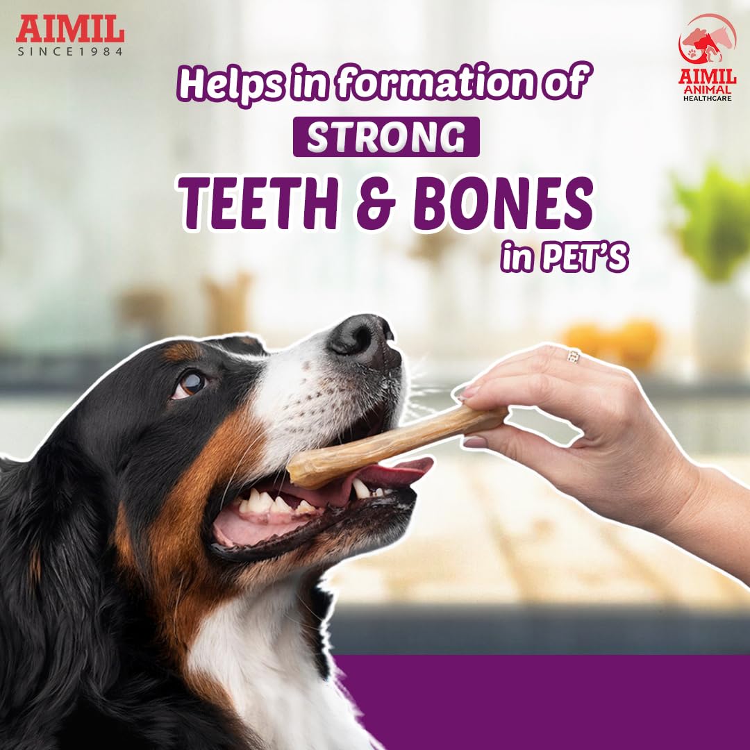 AIMIL Boniheal Pet Tablets - For Bone Strength & Health For Dogs & Cats