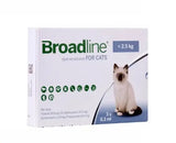 Boehringer Ingelheim: Broadline Spot-On Solution For Small Cats Under 2.5 kgs -  3x0.3ml Pipettes