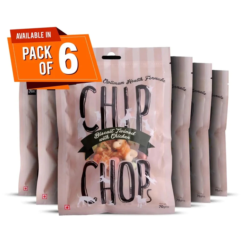Chip Chop Biscuit Twined With Chicken
