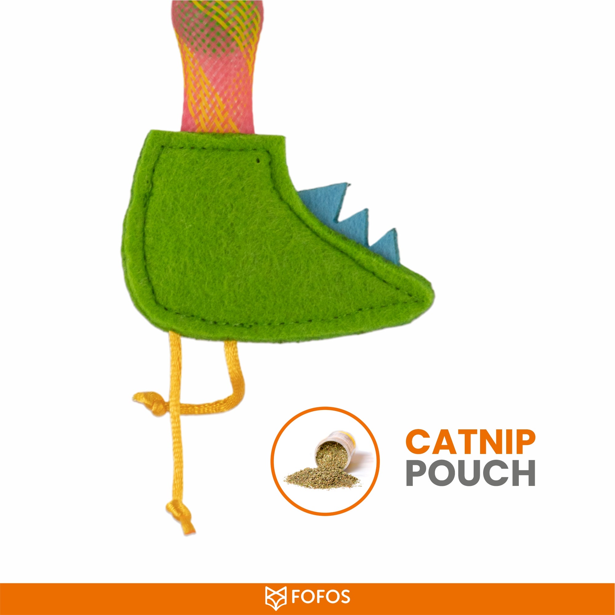 Fofos Cat Flick Crocodile Tube Toy