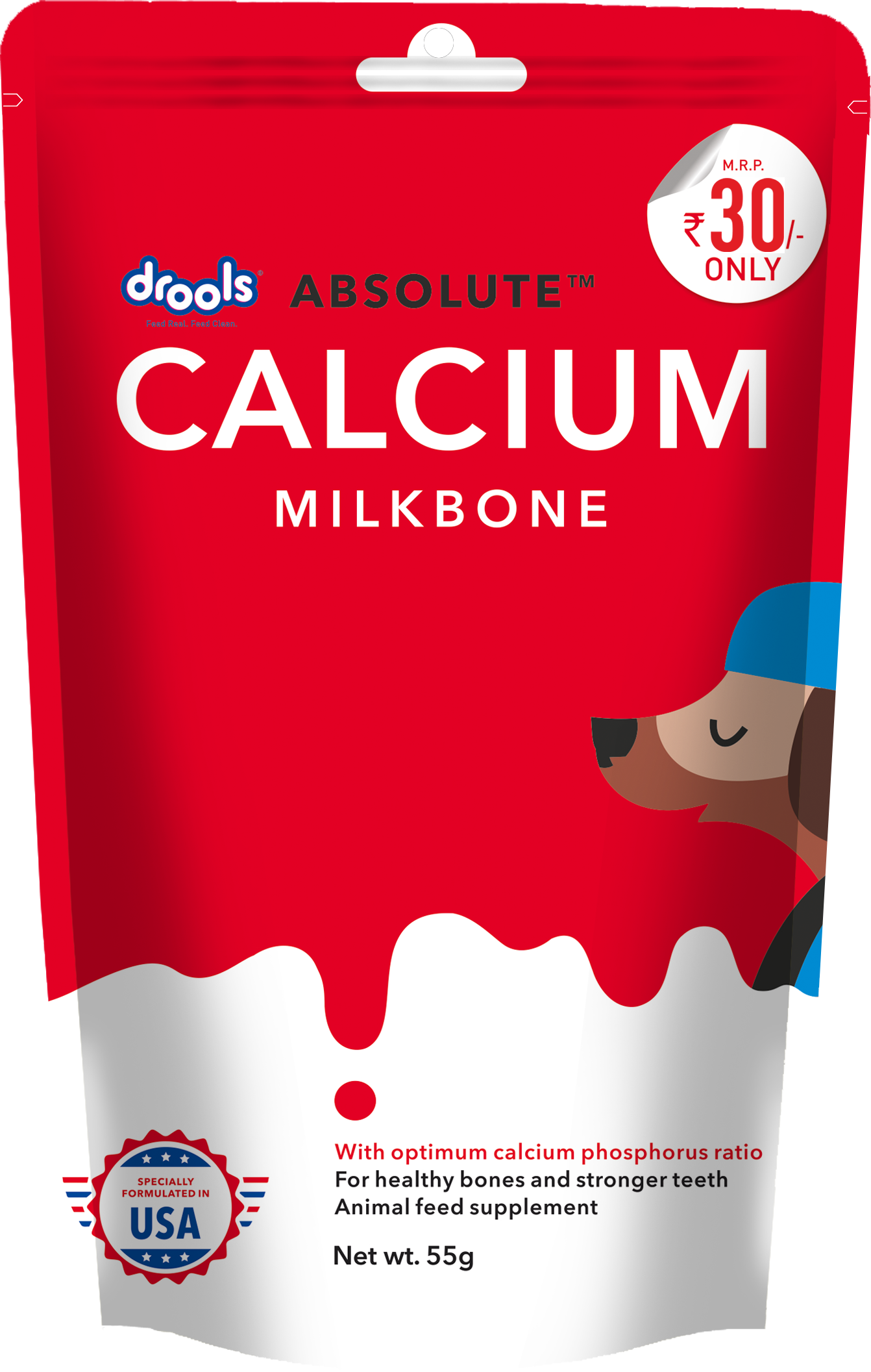 Drools Absolute Calcium Milk Bone - 1 PC