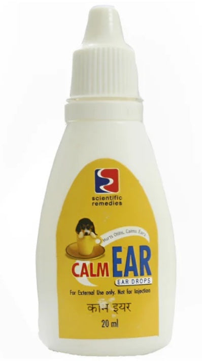 Scientific Remedies Calm Ear Drops for Dogs & Cats