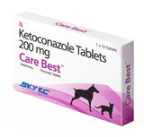 Skyec Care Best Ketoconazole 200mg Tablets for Dogs & Cats