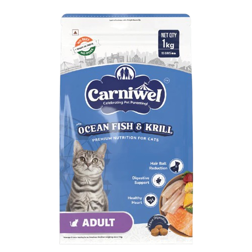 Carniwel Ocean Fish & Krill Adult Cat Dry Food