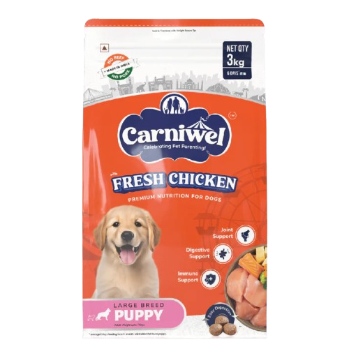 Carniwel Fresh Chicken Large Breed Puppy Dry Food