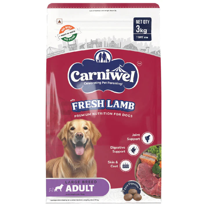 Carniwel Fresh Lamb Large Breed Adult Dog Dry Food