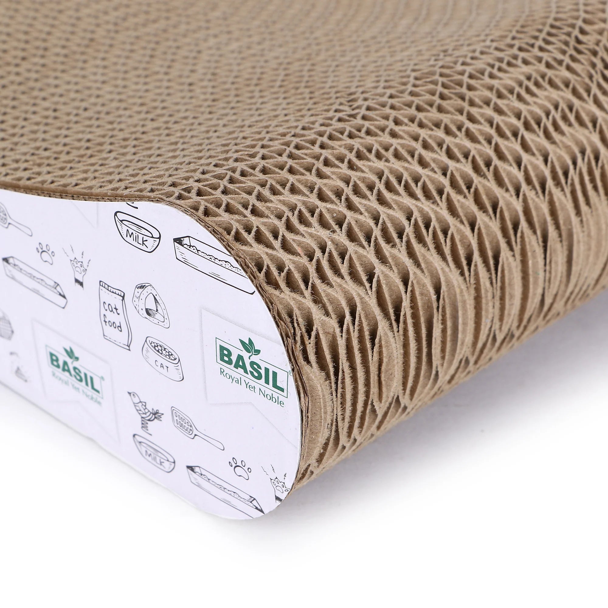 Basil Cat Scratcher Sofa With Ball