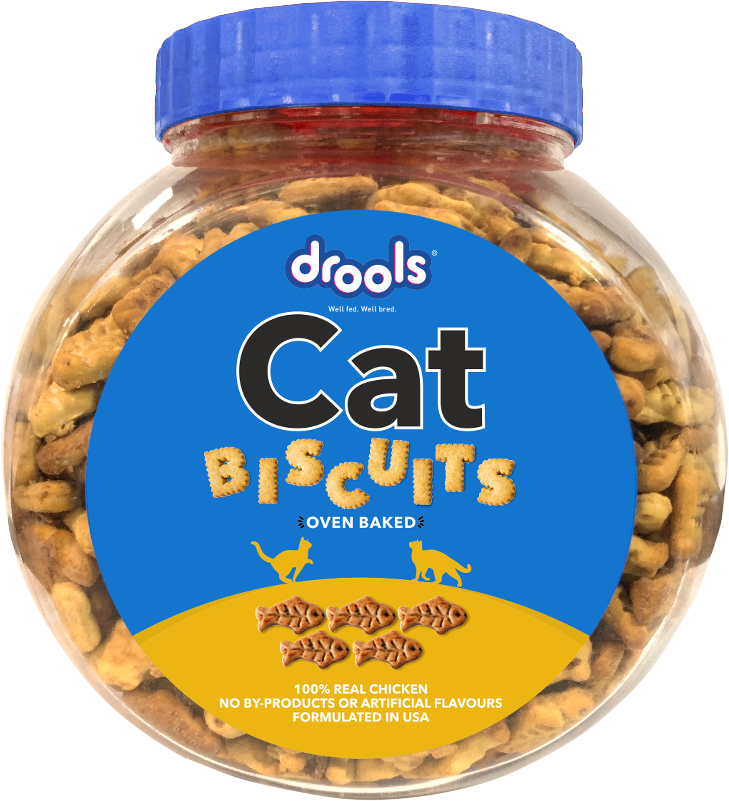 Drools Oven Baked Biscuits For Cat - Jar