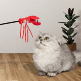 Fofos Moving Lobster Wand Stick Cat Toy