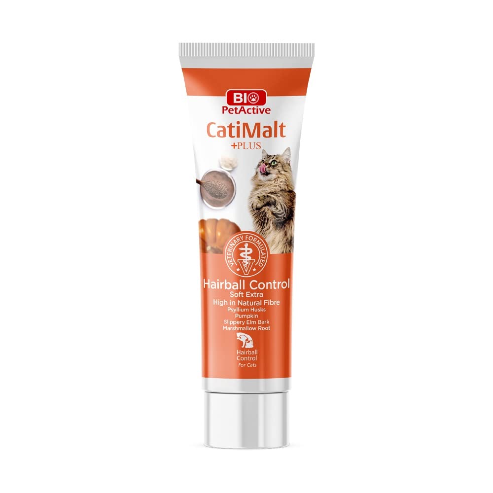 Bio Petactive: CatiMalt Plus - Hairball Control Paste for Cats