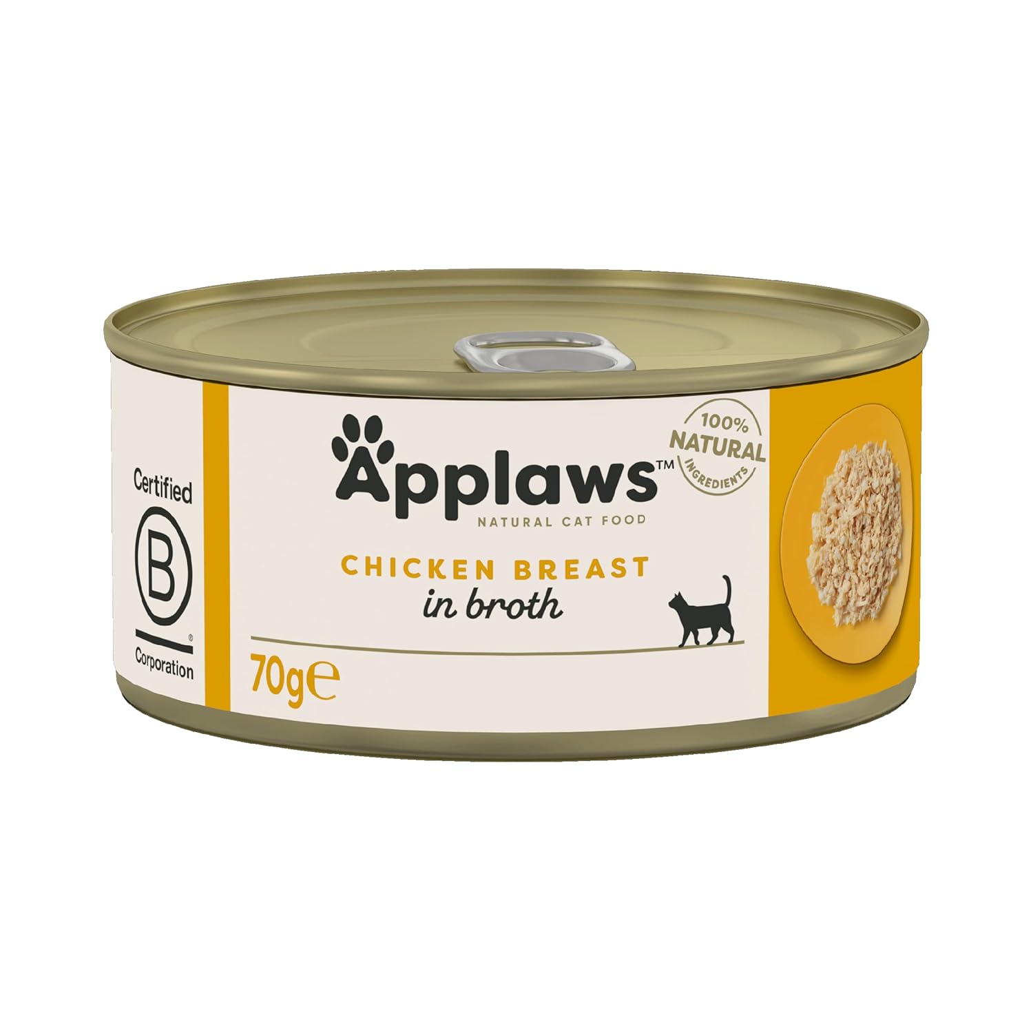 Applaws Chicken Breast In Broth Cat Tin