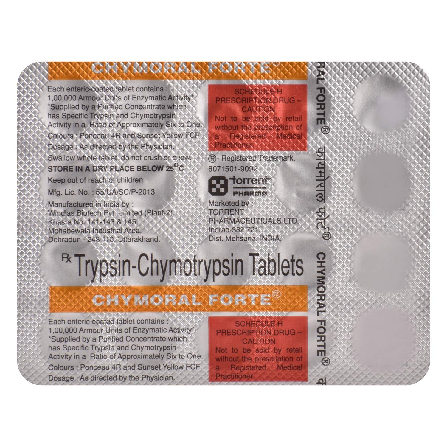 Torrent Pharma: Chymoral Forte Tablets