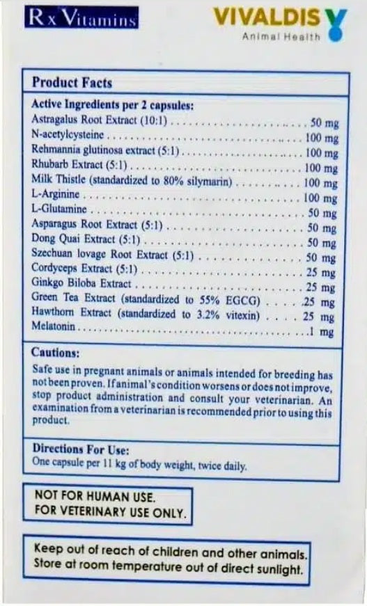 Vivaldis: CK-Reno Capsules For Dogs