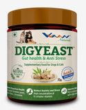 Vvaan: Naturals DigYeast Gut Health & Anti-Stress Supplement for Dogs & Cats