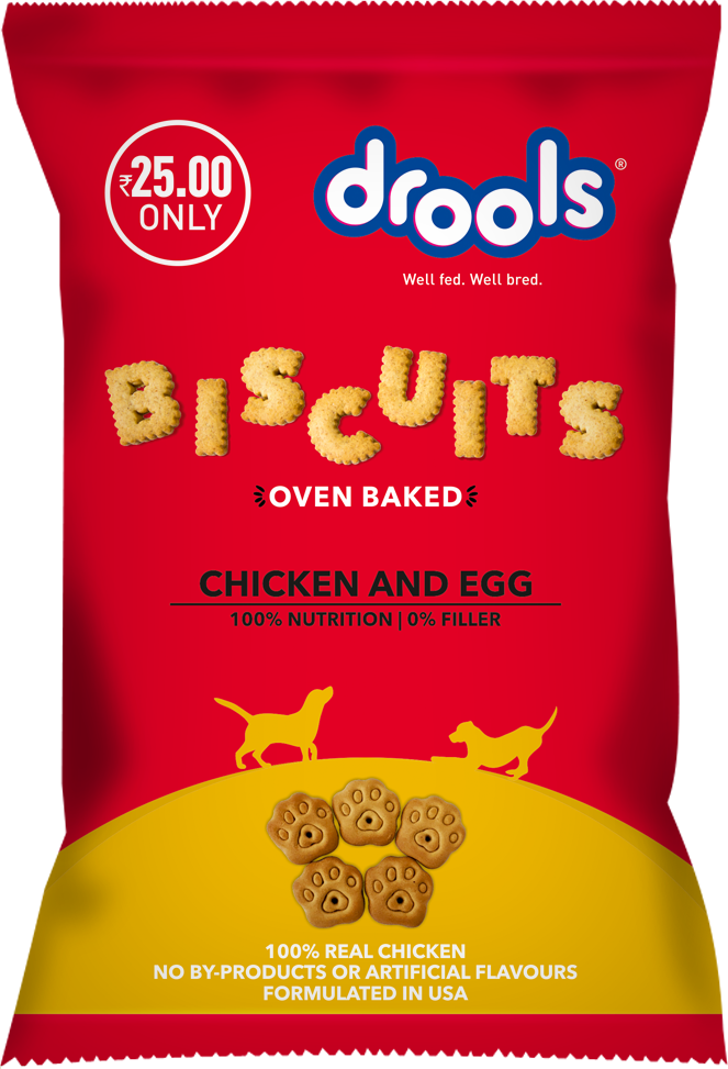 Drools Oven Baked Chicken & Egg Dog Biscuits