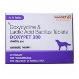 Savavet Doxypet 300 – Doxycycline & Lactic Acid Bacillus Tablets