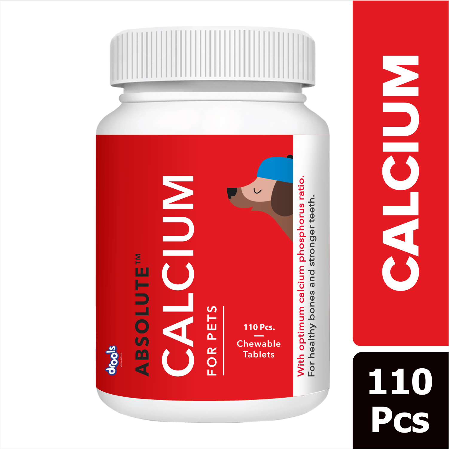 Drools Absolute Calcium Chewable Tablet for Pets