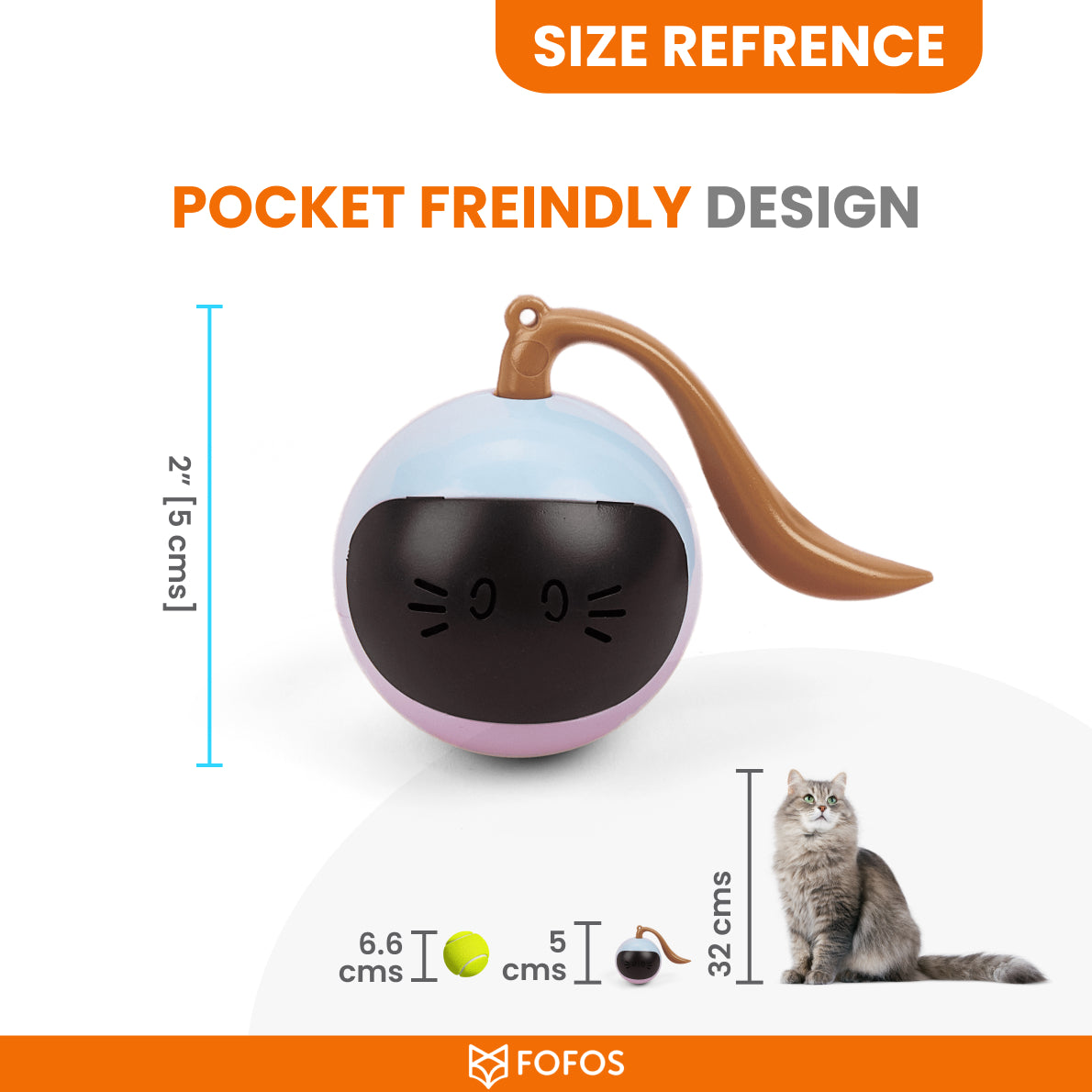 Fofos Tumbler Cat Toy