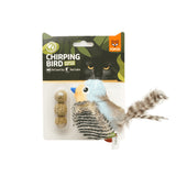 Fofos Blue Bird With Catnip Balls Cat Toy