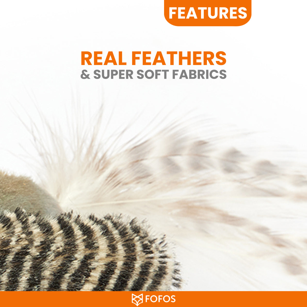 Fofos Blue Bird With Catnip Balls Cat Toy