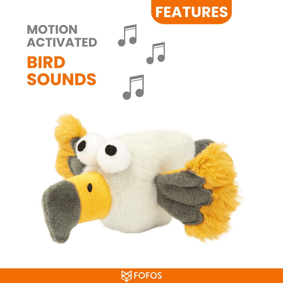 Fofos Eagle With Catnip Balls Cat Toy