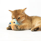 Fofos Blue Bird With Catnip Balls Cat Toy