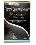 Venky's Freedom Fipronil 0.25% Spray for Dogs & Cats – Tick & Flea Control