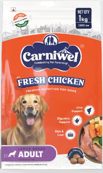 Carniwel Fresh Chicken Large Breed Adult Dog Dry Food