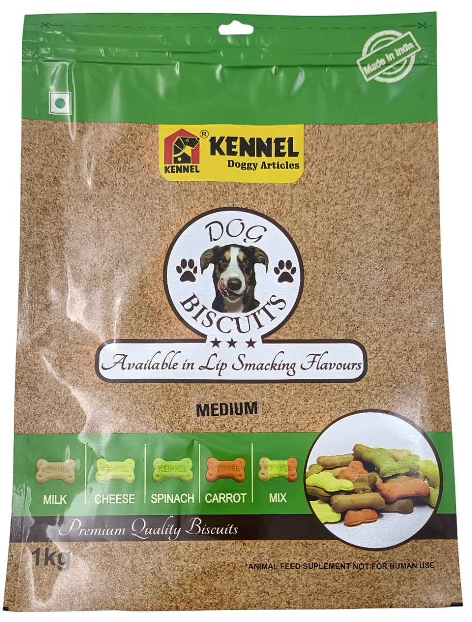 Kennel Premium Mix Veg Dog Biscuits - Small