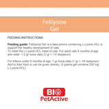 Bio PetActive: Felilysine Gel L-Lysine Gel For Cat - Immune Support Supplement