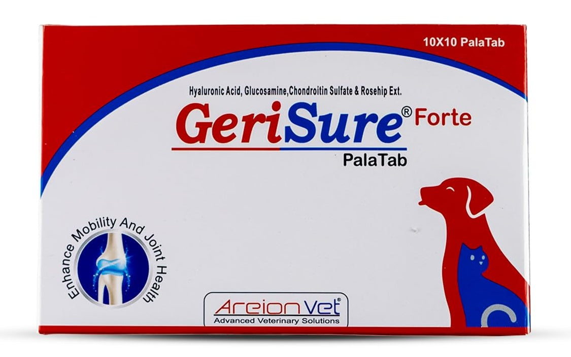 Areion Vet - GeriSure Forte Pala Tab - Enhanced Mobility and Joint Health