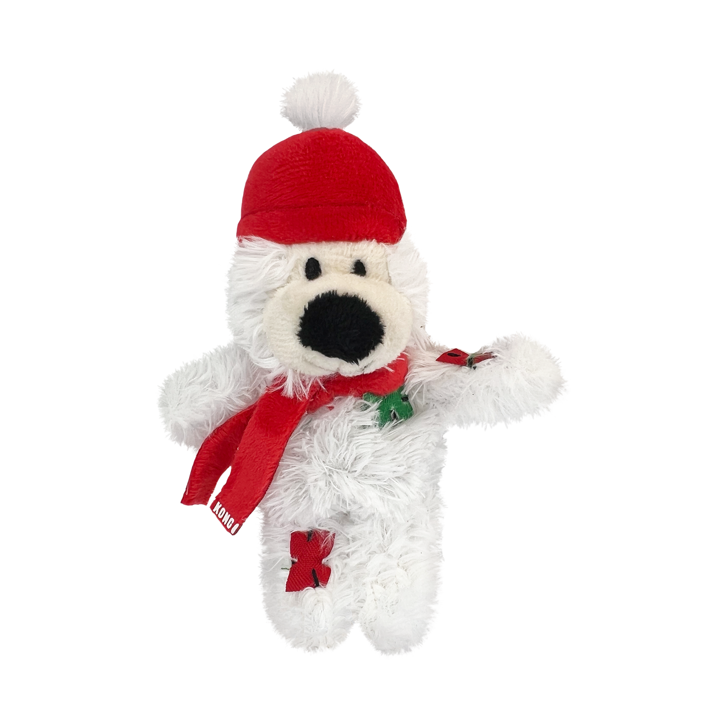 Kong Holiday Softies Bear Cat Toy