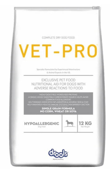 Drools Vet Pro Hypoallergenic Adult Dog Food