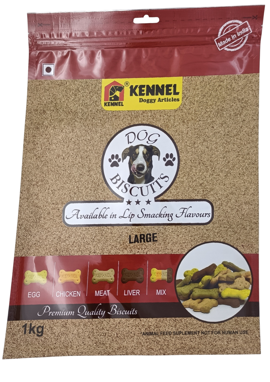 Kennel Premium Mix Non-Veg Dog Biscuits - Large