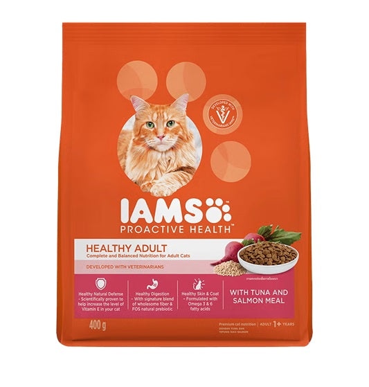 IAMS Proactive Health Healthy Adult With Tuna & Salmon Dry Food For Cats